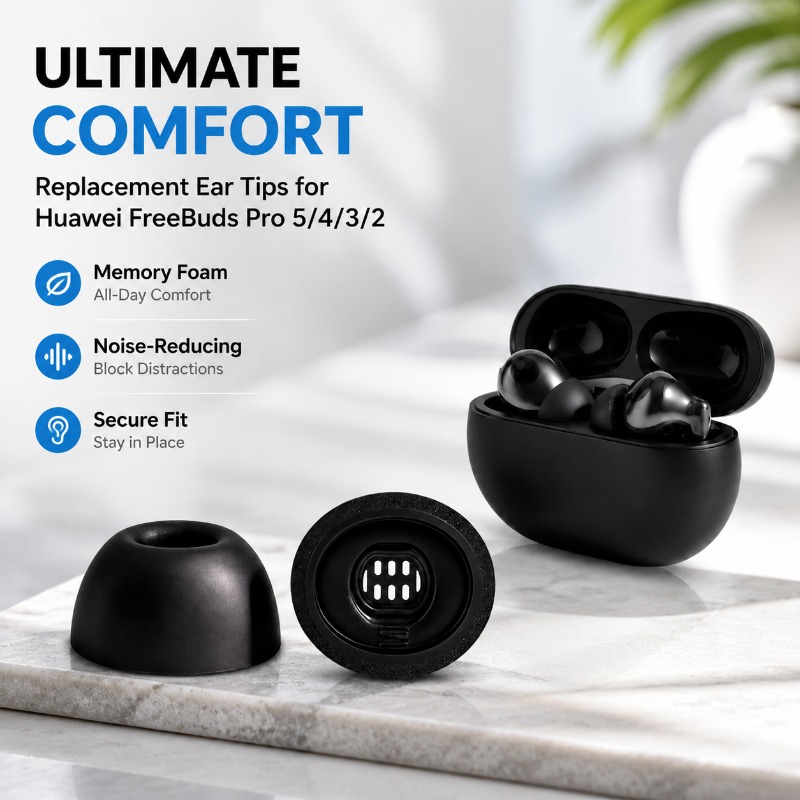 Earphone Foam Tip - أغطية أذن من الفوم ذو الذاكرة