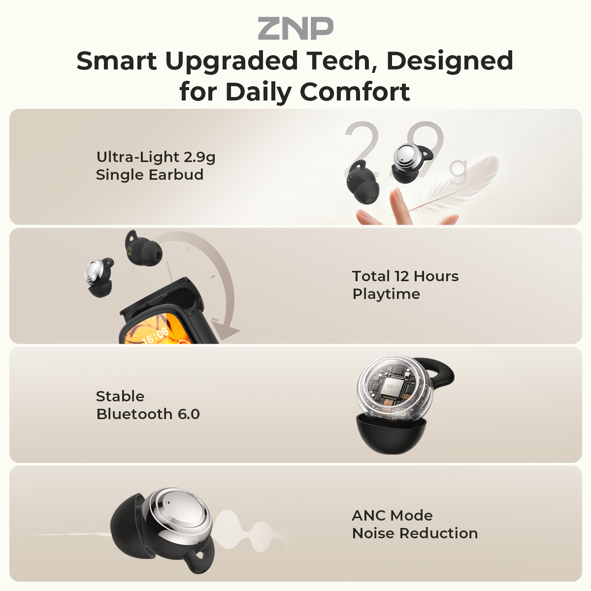 سماعات أذن ZNP P04 للمساعدة عل - مراجعة Usb C Earphone وسعره