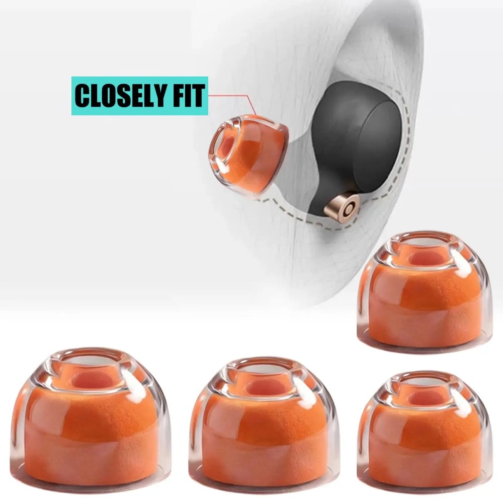 أغطية سماعات أذن من السيليكون  - مراجعة Earphone Foam Tip وسعره