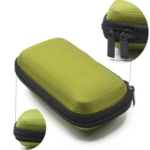 جراب EVA مستطيل أخضر لسماعات ا - مراجعة Headphone Case Hard وسعره