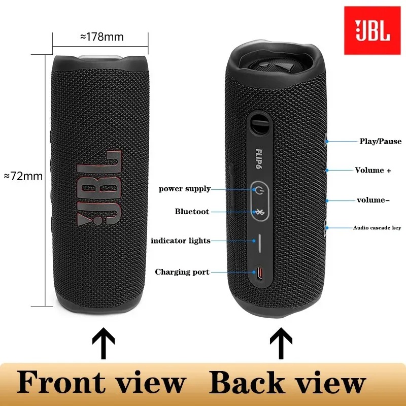 مكبر صوت لاسلكي خارجي JBL Flip - مراجعة Jbl Speaker Flip 6 وسعره