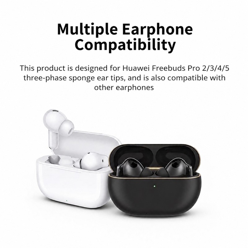 أغطية أذن من الفوم ذو الذاكرة  - مراجعة Earphone Foam Tip وسعره